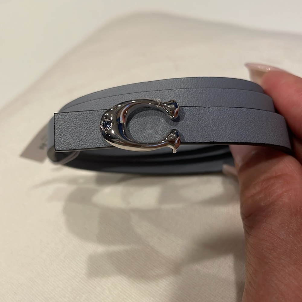 Coach leather wraparound bracelet - Picture 5 of 6